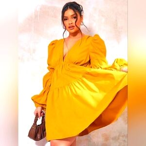 PRETTY LITTLE THING Tier Smock Dress - NEW